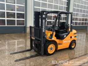 Unused 2024 Apache HH30Z Forklifts For Auction: Dromore – 21st & 22nd February 2025 @ 9:00am For Auction on 2025-02-22