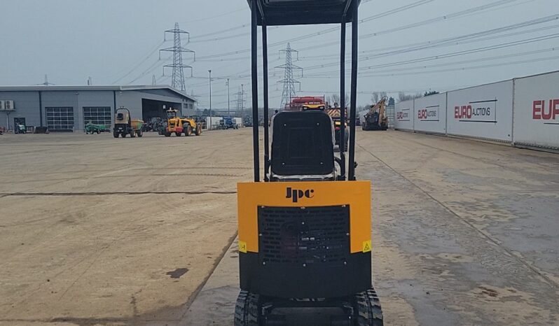 Unused 2024 JPC HT12 Micro Excavators For Auction: Leeds – 5th, 6th, 7th & 8th March 2025 @ 8:00am full