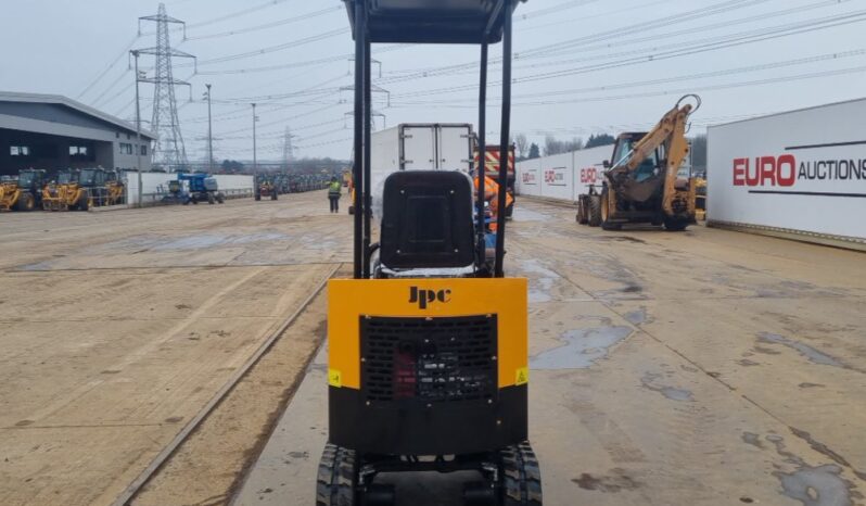 Unused 2024 JPC HT12 Micro Excavators For Auction: Leeds – 5th, 6th, 7th & 8th March 2025 @ 8:00am full