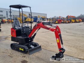 Unused 2024 JPC HT12 Micro Excavators For Auction: Leeds – 5th, 6th, 7th & 8th March 2025 @ 8:00am full