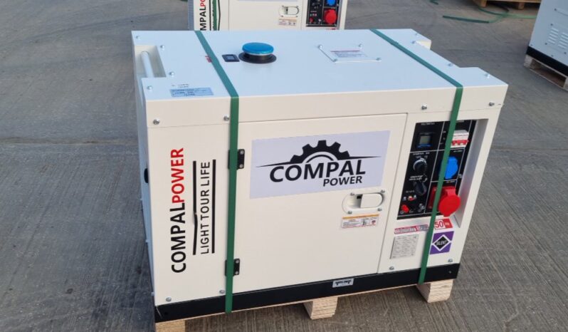 Unused 2024 Compal Power VG-R110 Generators For Auction: Leeds – 5th, 6th, 7th & 8th March 2025 @ 8:00am full