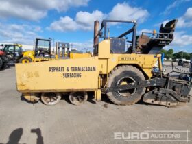 Bitelli Asphalt Paver (Runs, No drive) Asphalt Plants For Auction: Leeds – 5th, 6th, 7th & 8th March 2025 @ 8:00am full