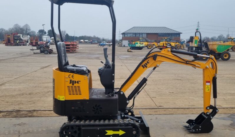 Unused 2024 JPC HT12 Micro Excavators For Auction: Leeds – 5th, 6th, 7th & 8th March 2025 @ 8:00am full