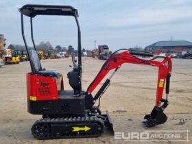 Unused 2024 JPC HT12 Micro Excavators For Auction: Leeds – 5th, 6th, 7th & 8th March 2025 @ 8:00am full