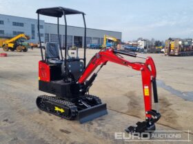 Unused 2024 JPC HT12 Micro Excavators For Auction: Leeds – 5th, 6th, 7th & 8th March 2025 @ 8:00am full