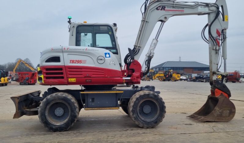 2014 Takeuchi TB295W Wheeled Excavators For Auction: Leeds – 5th, 6th, 7th & 8th March 2025 @ 8:00am full