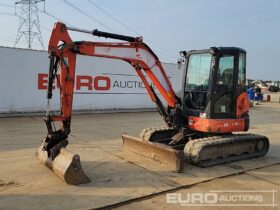 2016 Kubota U48-4 Mini Excavators For Auction: Leeds – 5th, 6th, 7th & 8th March 2025 @ 8:00am