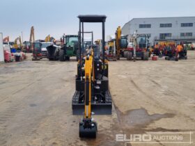 Unused 2024 JPC HT12 Micro Excavators For Auction: Leeds – 5th, 6th, 7th & 8th March 2025 @ 8:00am full