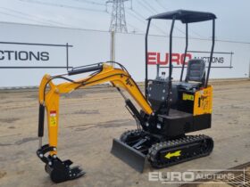 Unused 2024 JPC HT12 Micro Excavators For Auction: Leeds – 5th, 6th, 7th & 8th March 2025 @ 8:00am