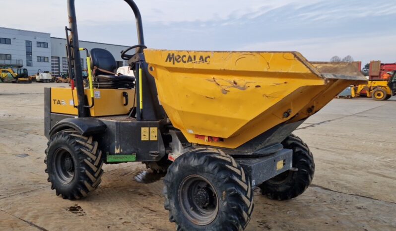 Mecalac TA3S Site Dumpers For Auction: Leeds – 5th, 6th, 7th & 8th March 2025 @ 8:00am full