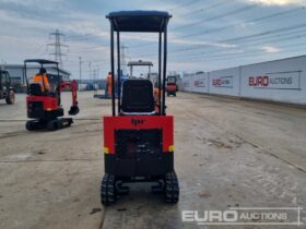 Unused 2024 JPC HT12 Micro Excavators For Auction: Leeds – 5th, 6th, 7th & 8th March 2025 @ 8:00am full