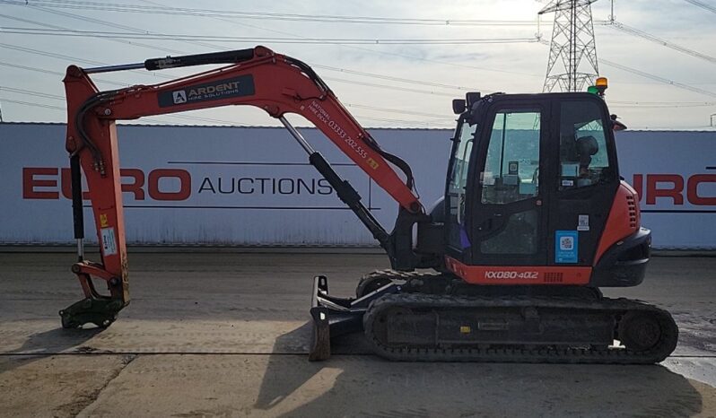 2020 Kubota KX080-4A2 6 Ton+ Excavators For Auction: Leeds – 5th, 6th, 7th & 8th March 2025 @ 8:00am full