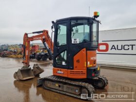 2021 Hitachi ZX26U-6 CLR Mini Excavators For Auction: Dromore – 21st & 22nd February 2025 @ 9:00am For Auction on 2025-02-22 full