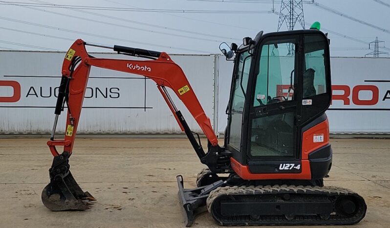 2015 Kubota U27-4 Mini Excavators For Auction: Leeds – 5th, 6th, 7th & 8th March 2025 @ 8:00am full