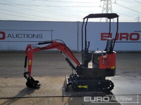 Unused 2024 JPC HT12 Micro Excavators For Auction: Leeds – 5th, 6th, 7th & 8th March 2025 @ 8:00am full