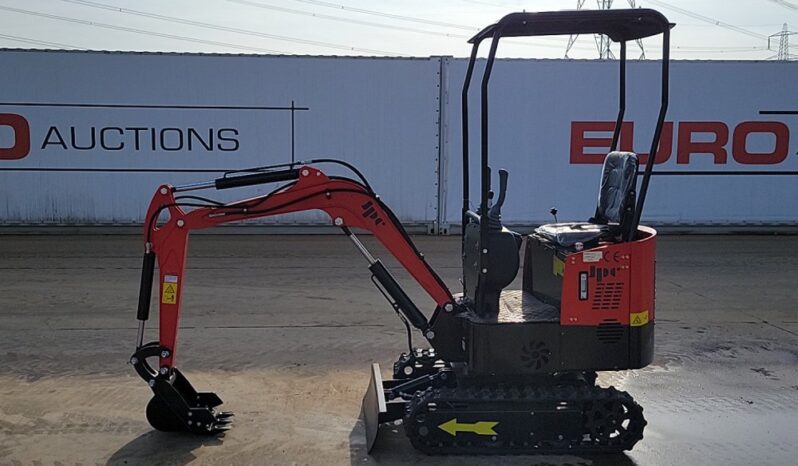 Unused 2024 JPC HT12 Micro Excavators For Auction: Leeds – 5th, 6th, 7th & 8th March 2025 @ 8:00am full