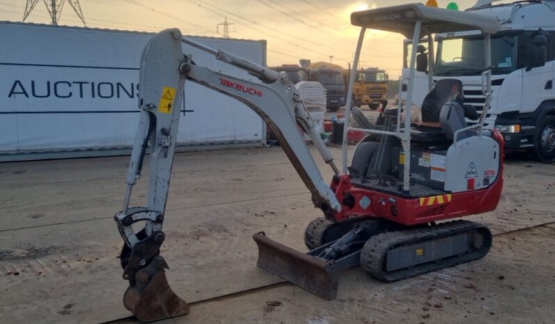 2021 Takeuchi TB216 Mini Excavators For Auction: Leeds – 5th, 6th, 7th & 8th March 2025 @ 8:00am