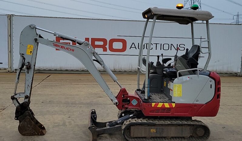 2021 Takeuchi TB216 Mini Excavators For Auction: Leeds – 5th, 6th, 7th & 8th March 2025 @ 8:00am full