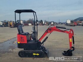 Unused 2024 JPC HT12 Micro Excavators For Auction: Leeds – 5th, 6th, 7th & 8th March 2025 @ 8:00am full