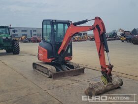 2017 Kubota U27-4 Mini Excavators For Auction: Leeds – 5th, 6th, 7th & 8th March 2025 @ 8:00am full