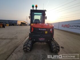 2022 Kubota U56-5 Mini Excavators For Auction: Leeds – 5th, 6th, 7th & 8th March 2025 @ 8:00am full