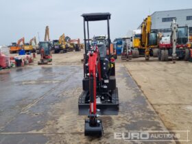 Unused 2024 JPC HT12 Micro Excavators For Auction: Leeds – 5th, 6th, 7th & 8th March 2025 @ 8:00am full