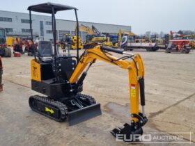 Unused 2024 JPC HT12 Micro Excavators For Auction: Leeds – 5th, 6th, 7th & 8th March 2025 @ 8:00am full