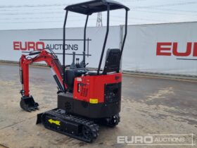 Unused 2024 JPC HT12 Micro Excavators For Auction: Leeds – 5th, 6th, 7th & 8th March 2025 @ 8:00am full