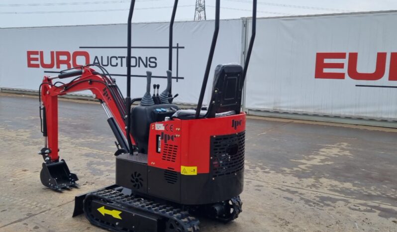 Unused 2024 JPC HT12 Micro Excavators For Auction: Leeds – 5th, 6th, 7th & 8th March 2025 @ 8:00am full