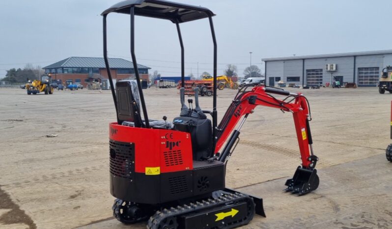 Unused 2024 JPC HT12 Micro Excavators For Auction: Leeds – 5th, 6th, 7th & 8th March 2025 @ 8:00am full