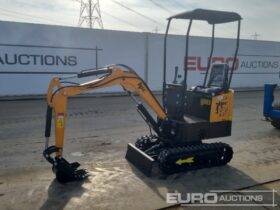 Unused 2024 JPC HT12 Micro Excavators For Auction: Leeds – 5th, 6th, 7th & 8th March 2025 @ 8:00am