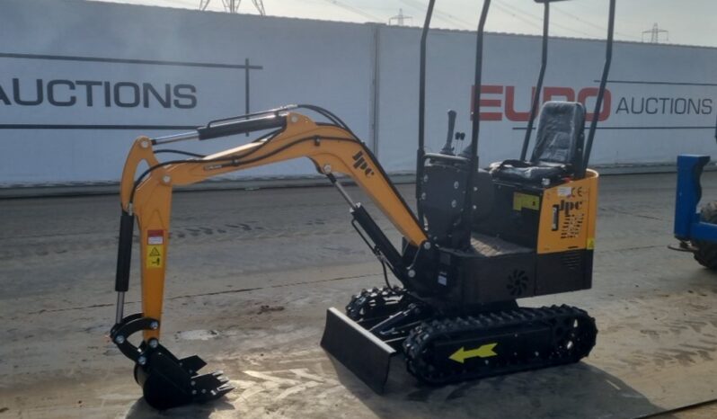 Unused 2024 JPC HT12 Micro Excavators For Auction: Leeds – 5th, 6th, 7th & 8th March 2025 @ 8:00am