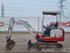 2021 Takeuchi TB216 Mini Excavators For Auction: Leeds – 5th, 6th, 7th & 8th March 2025 @ 8:00am full