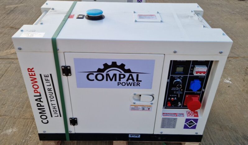 Unused 2024 Compal Power VG-R110 Generators For Auction: Leeds – 5th, 6th, 7th & 8th March 2025 @ 8:00am full