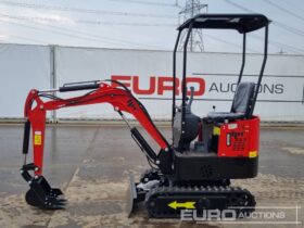 Unused 2024 JPC HT12 Micro Excavators For Auction: Leeds – 5th, 6th, 7th & 8th March 2025 @ 8:00am full