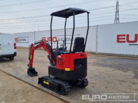 Unused 2024 JPC HT12 Micro Excavators For Auction: Leeds – 5th, 6th, 7th & 8th March 2025 @ 8:00am full