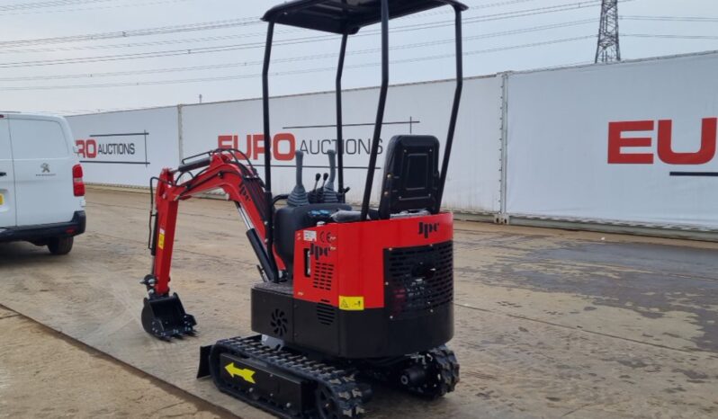 Unused 2024 JPC HT12 Micro Excavators For Auction: Leeds – 5th, 6th, 7th & 8th March 2025 @ 8:00am full