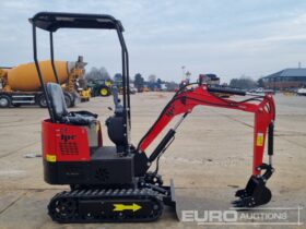 Unused 2024 JPC HT12 Micro Excavators For Auction: Leeds – 5th, 6th, 7th & 8th March 2025 @ 8:00am full