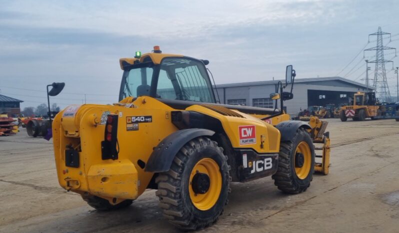 2020 JCB 540-140 Hi Viz Telehandlers For Auction: Leeds – 5th, 6th, 7th & 8th March 2025 @ 8:00am full