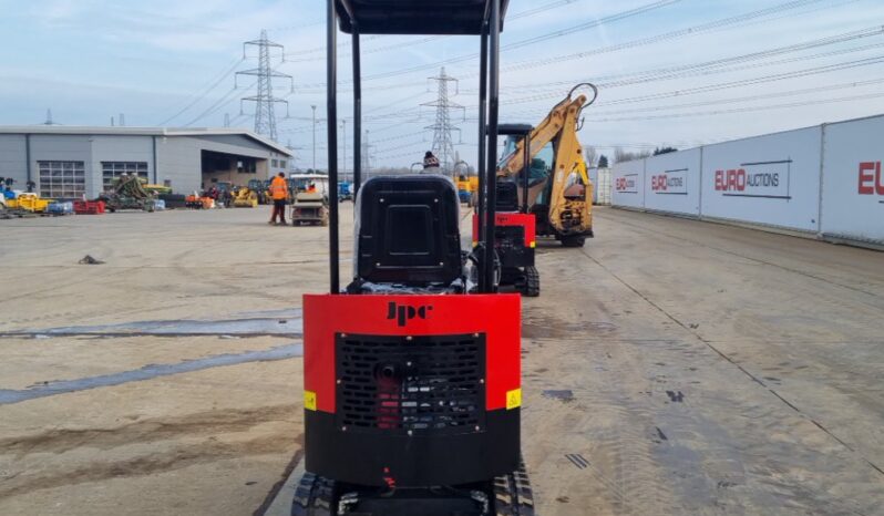 Unused 2024 JPC HT12 Micro Excavators For Auction: Leeds – 5th, 6th, 7th & 8th March 2025 @ 8:00am full