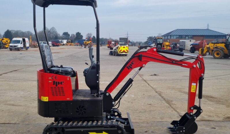 Unused 2024 JPC HT12 Micro Excavators For Auction: Leeds – 5th, 6th, 7th & 8th March 2025 @ 8:00am full