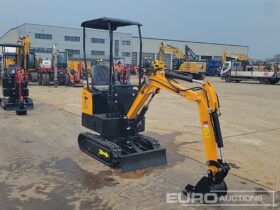 Unused 2024 JPC HT12 Micro Excavators For Auction: Leeds – 5th, 6th, 7th & 8th March 2025 @ 8:00am full