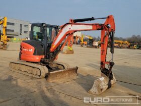 2016 Kubota U48-4 Mini Excavators For Auction: Leeds – 5th, 6th, 7th & 8th March 2025 @ 8:00am full