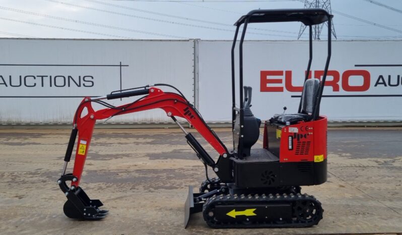 Unused 2024 JPC HT12 Micro Excavators For Auction: Leeds – 5th, 6th, 7th & 8th March 2025 @ 8:00am full