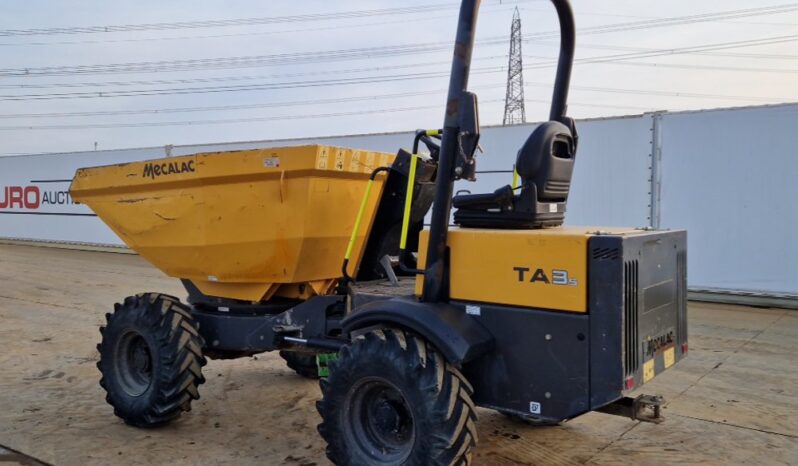 Mecalac TA3S Site Dumpers For Auction: Leeds – 5th, 6th, 7th & 8th March 2025 @ 8:00am full