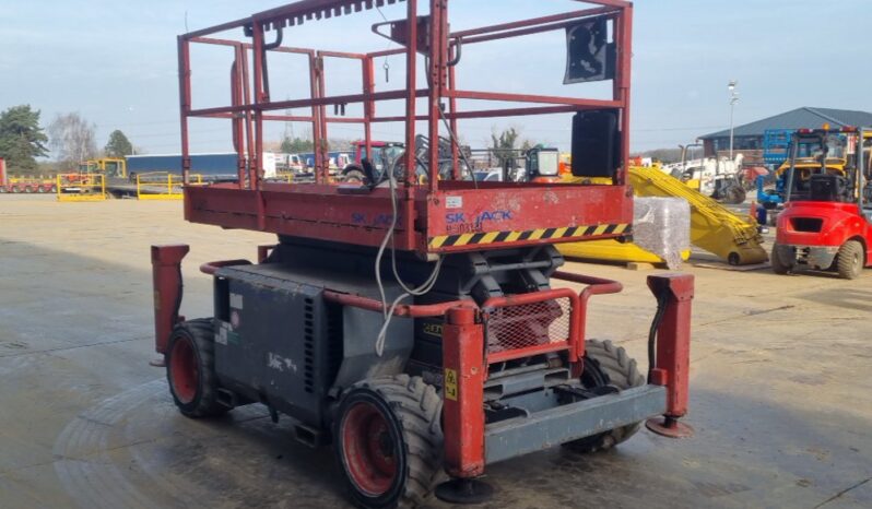 SkyJack 4×4 Diesel/Electric Scissor Lift, 11.7m Working Height, 454kg Platform Capacity, Extending Deck, Stabilisers (Fuel Problems) Manlifts For Auction: Leeds – 5th, 6th, 7th & 8th March 2025 @ 8:00am full