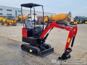 Unused 2024 JPC HT12 Micro Excavators For Auction: Leeds – 5th, 6th, 7th & 8th March 2025 @ 8:00am full