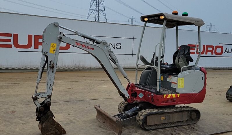 2021 Takeuchi TB216 Mini Excavators For Auction: Leeds – 5th, 6th, 7th & 8th March 2025 @ 8:00am