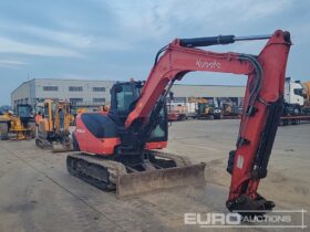 2018 Kubota KX080-4A 6 Ton+ Excavators For Auction: Leeds – 5th, 6th, 7th & 8th March 2025 @ 8:00am full