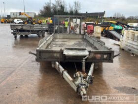 Nugent 3500Kg Tri Axle Plant Trailer, Ramp Plant Trailers For Auction: Dromore – 21st & 22nd February 2025 @ 9:00am For Auction on 2025-02-21 full